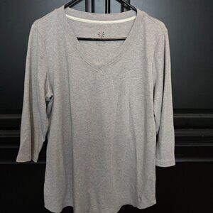 Isaac Mizrahi 3/4 Lenth Sleeve T-Shirt